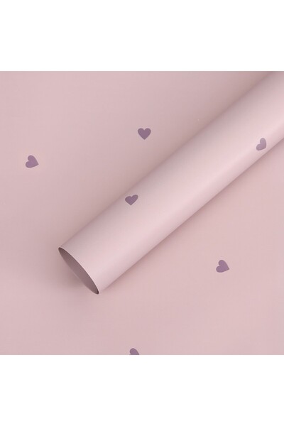 OEM Celofan pentru Flori Plastic Roz 58x58 cm