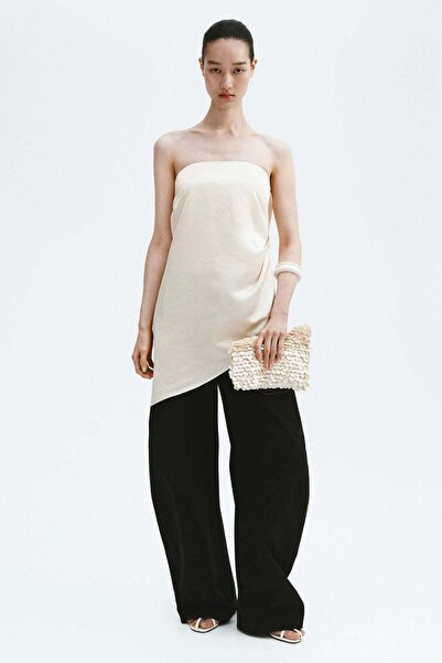 H&M Satin bandeau top