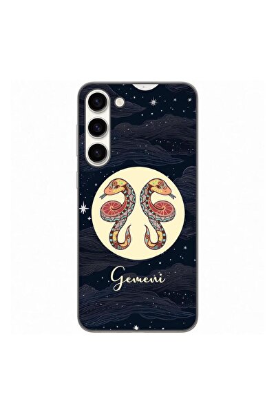 OEM Калъф, съвместим със Samsung Galaxy S23 Plus, силиконов гел TPU, с шарка ...