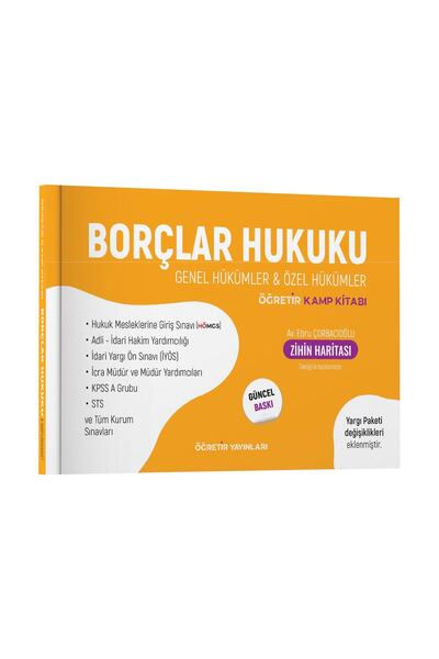 hukuk öğretir BORÇLAR HUKUKU KAMP KİTABI