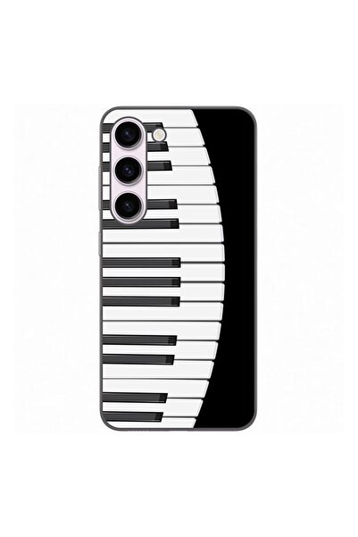 OEM Θήκη συμβατή με Samsung Galaxy S23 από σιλικόνη gel TPU με σχέδιο πλήκτρω...