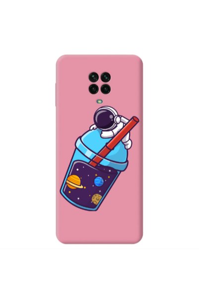 Other Xiaomi Redmi Note 9 Pro Longing in space Pink Colored Silicone TPU Θήκη