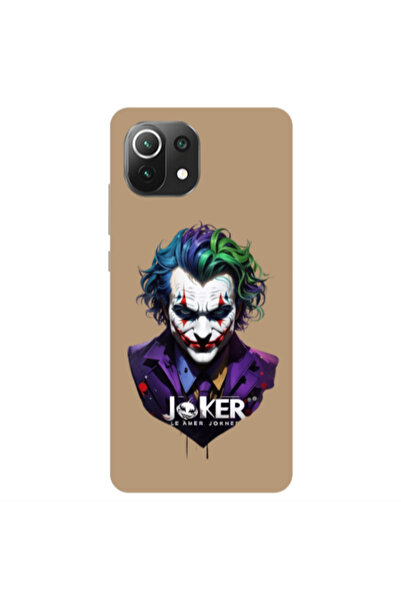Other Xiaomi Mi 11 Lite Le amer Joker Brown Colored Silicone TPU Θήκη