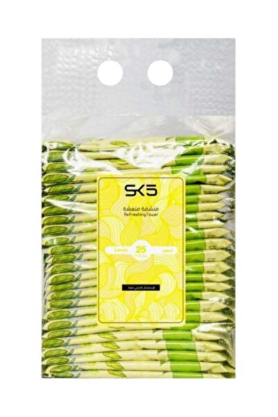 SK5 Lemon Refreshing Wet Towel 25Pcs