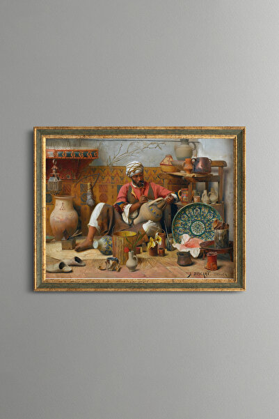 epiqart Tile Master - Vintage Patterned Painting - Fine Model