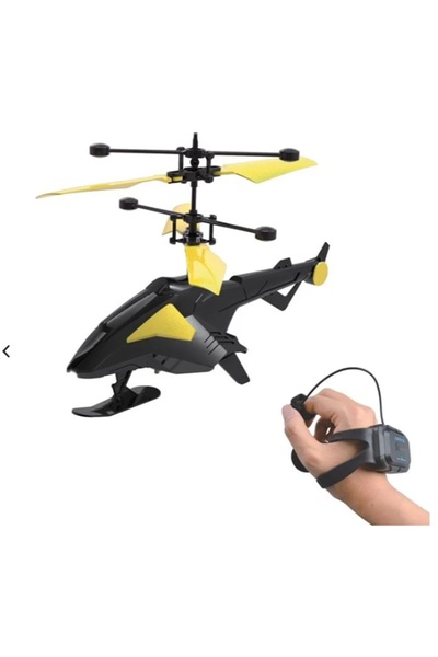 OEM Elicopter Negru Verde Lime cu Telecomandă AeroQuest cu Giroscop și Lumini...