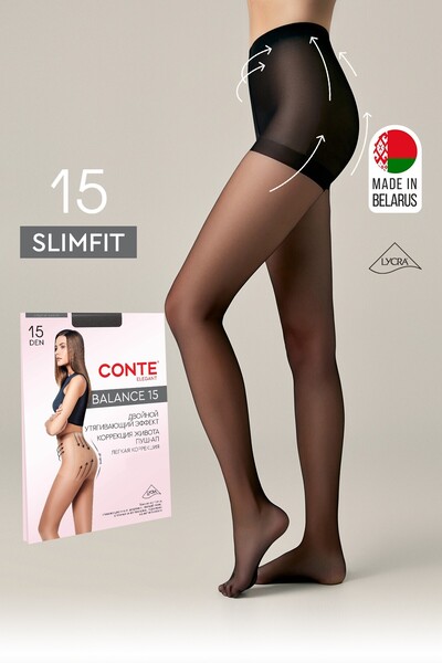 Conte Elegant Balance 15 Push-Up Women's Tights