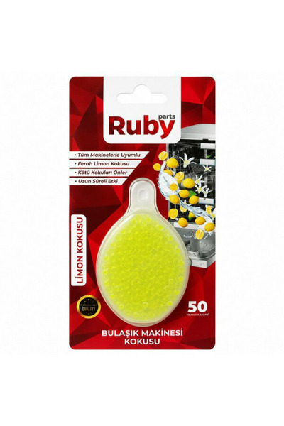 Ruby BULAŞIK MAKİNESİ KOKUSU KÖTÜ KOKU ÖNLEYİCİ - UZUN SÜRELİ ETKİ FERAH LİMO...