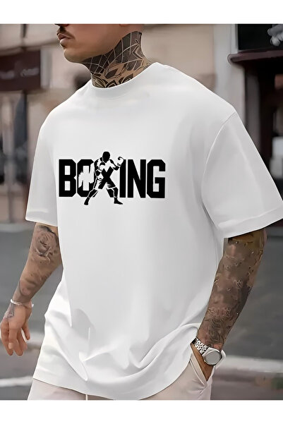 12 Teknoloji Men's Athletic T-Shirt Boxing Graphic Print Soft, Breathable Cre...
