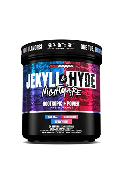 ProSupps Jekyll & Hyde Nightmare Dual Tub Blue Razz/Blood Berry Total 40 serving