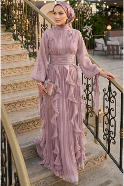noyacollection Noya Akışkan Janjan Abiye