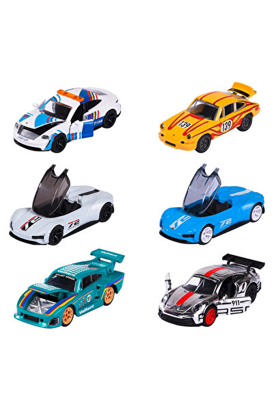 Majorette Mașini de jucărie Porsche Motorsport Deluxe - 6 modele