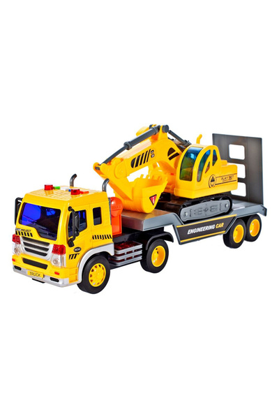 MalPlay Camion de tractare cu excavator, 107194