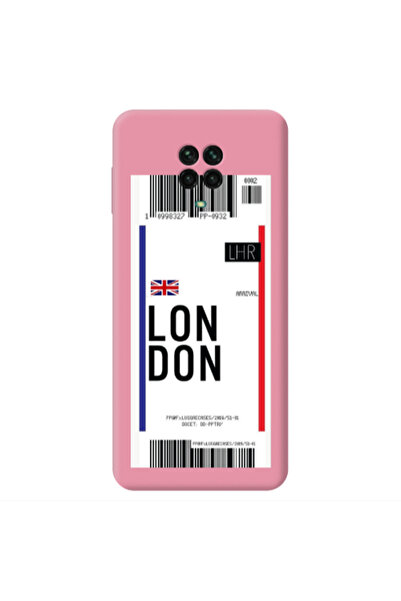 Other Xiaomi Redmi Note 9 Pro London Arrival Pink Colored Silicone TPU Θήκη