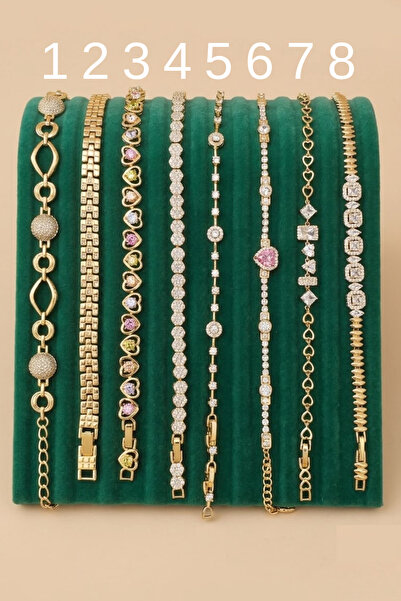 Jaida Moda Gold Vip Serisi 14K Kaplamalı Çelik Xuping Bileklik Xp Damgalı