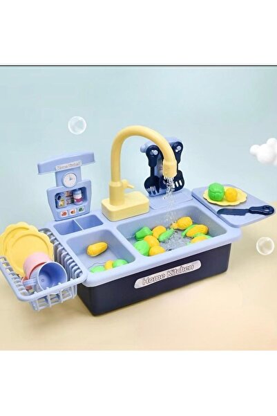 KidzFun Pilli Mutfak Labavosu Mavi 7152