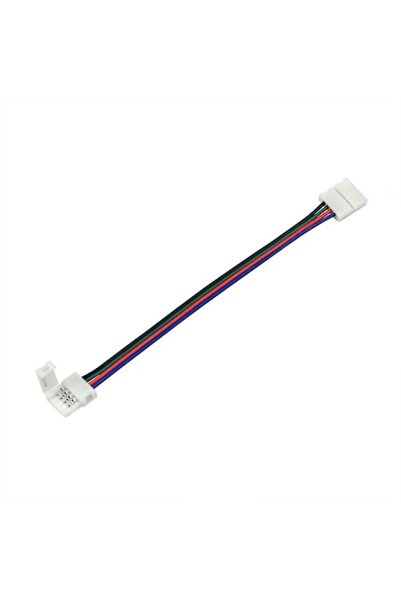 elSales Conector bandă LED RGB ELS-CPBRGB, cu 4 fire, 10mm, fără lipire, mult...