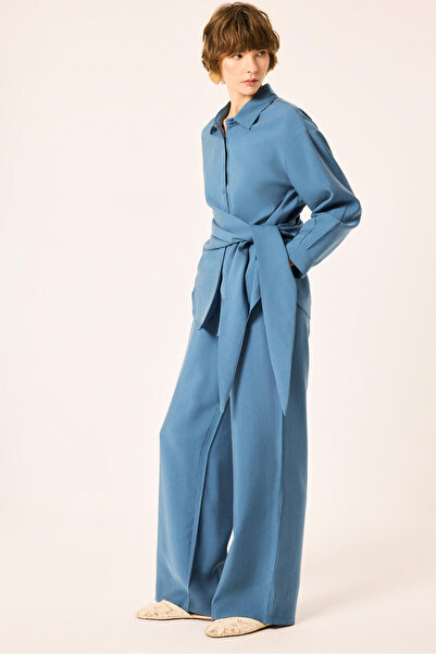 Touché Privé Kupra Belden Tie-Up Shirt and Pants Set