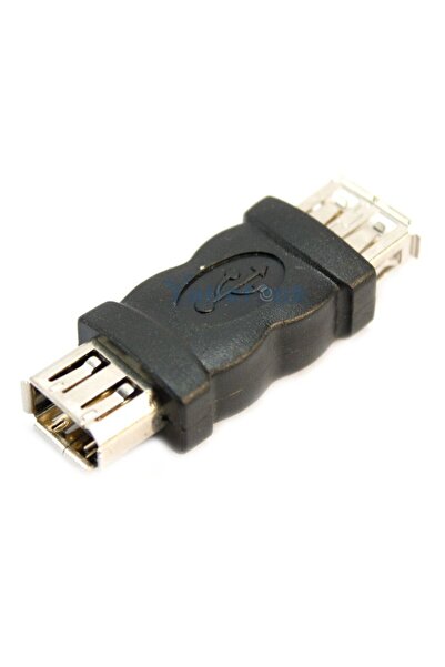 POWERTECH αντάπτορας USB θηλυκό σε θηλυκό CAB-U019, μαύρος