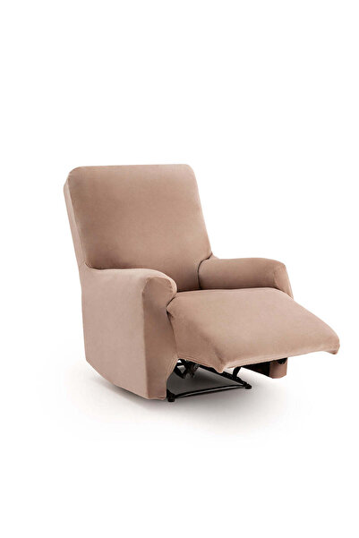 Sofazip Husă fotoliu recliner , velvet, culoare cappuccino