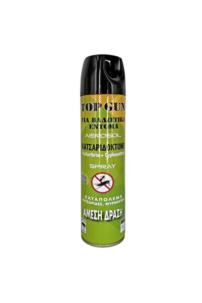 TOP GUN Σπρέι Εξόντωσης Κατσαρίδων 300ml