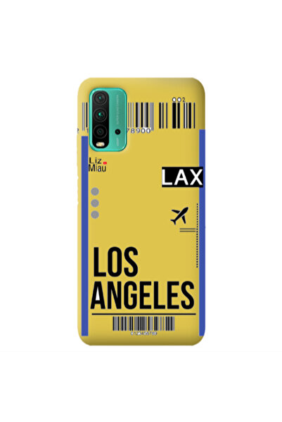 Other Xiaomi Poco M3 Los angeles Yellow Colored Silicone TPU Θήκη
