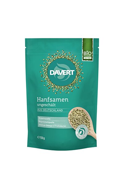 DAVERT Seminte de canepa in coaja,