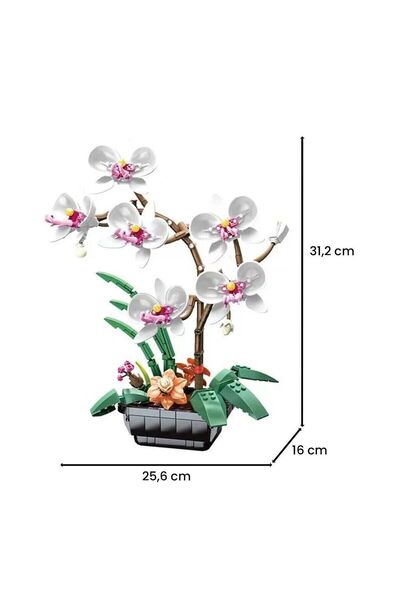 Angel Of Life Jk29012 Jaki White Orchid Sa Cobalt a 581 Piece Block Toy