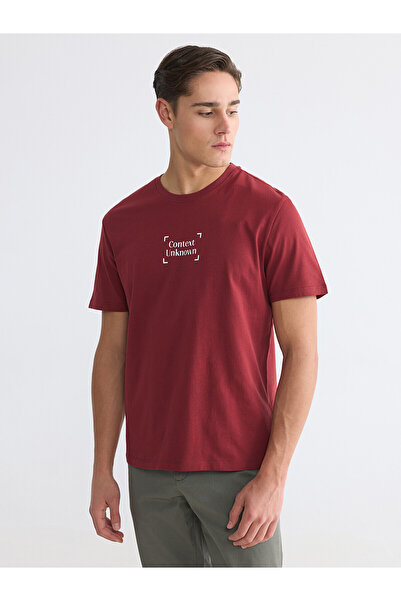 LC Waikiki Peak New Season Crew Neck Printed Men's T-Shirt