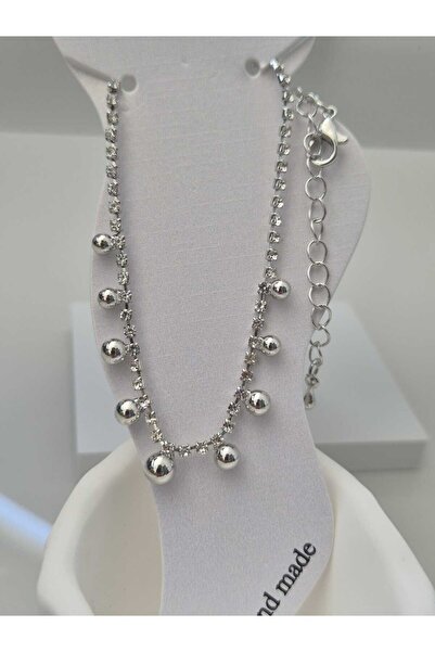 MY ESTA JEWELRY PARLAK ADIMLAR SİLVER HALHAL