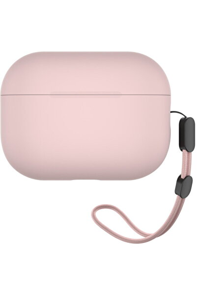 BLUEO Husa pentru AirPods Pro 2 - Liquid Silicone - Sand Pink