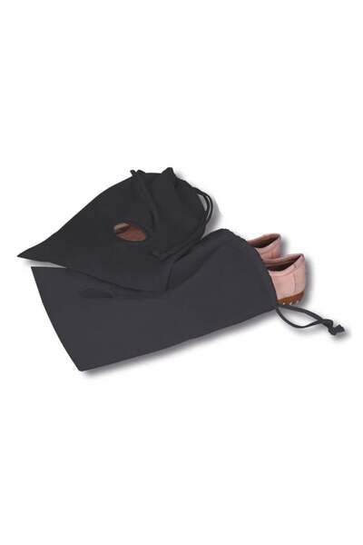 CATIANO Husa pentru Incaltaminte Neagra 32x42cm - 2buc