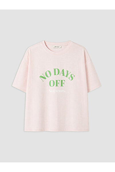 LC Waikiki I %100 Cotton Loose Fit Women's T-Shirt from Freezen Store