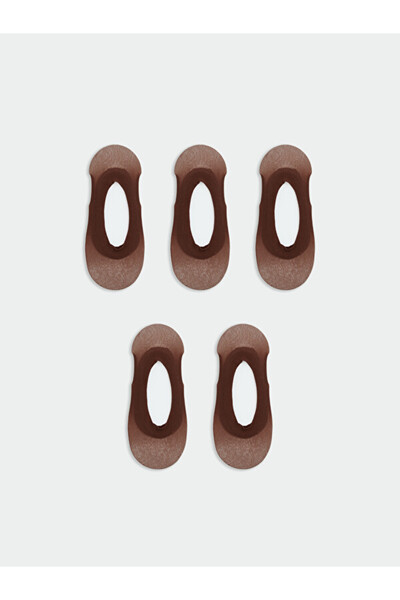 LC Waikiki Rmz Gi̇yi̇m Farkiyla Women's Ballerina Socks 5-Pack