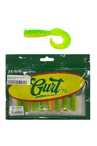Hanfish Gurt 70 7cm Silikon Yem 8 Adet SBGT639 Tiger UV