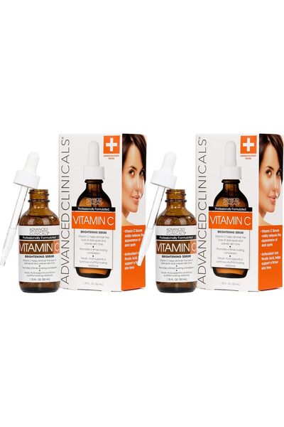 Advanced Clinicals Vitamin C Facial Serum Skin Care Anti-Aging Moisturizer Po...