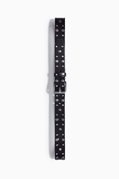 H&M Studded leather belt