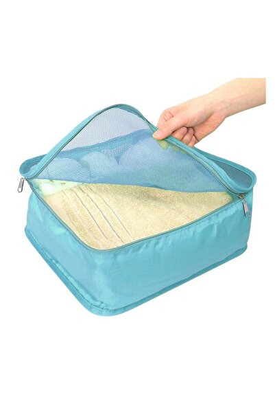 OEM Husa de Calatorie pentru Accesorii Turcoaz 30x22x12cm – organizator pract...