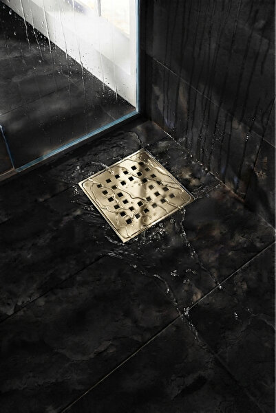 titanium design Gold Delikli Yer Süzgeci /Sifonu