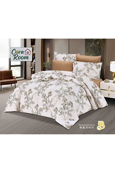 HD Summer Bedspread (Quilt) Featuring Rustic Floral Patterns, Designed with a...
