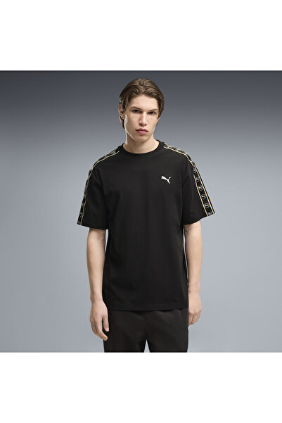 Puma Tricou Relaxat Essentials Elevated cu Bandă