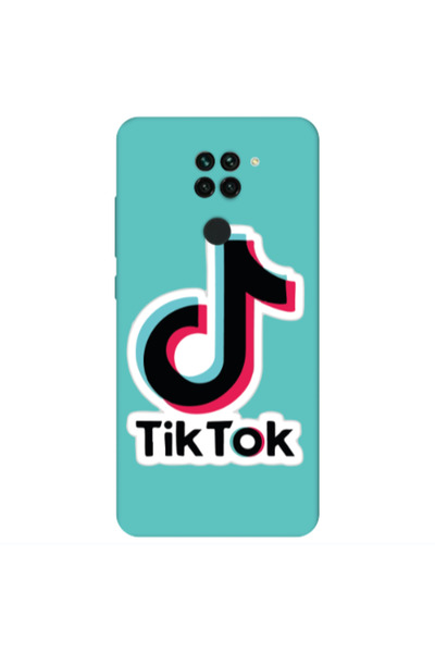 Other Xiaomi Redmi Note 9 Tik Tok Turquoise Colored Silicone TPU Θήκη