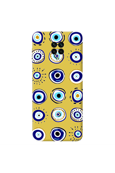 Other Xiaomi Redmi Note 9 Pro Beads Yellow Colored Silicone TPU Θήκη