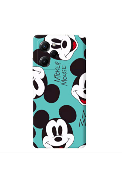 Other Xiaomi Poco X5 Pro Mickey Mouse Turquoise Colored Silicone TPU Θήκη