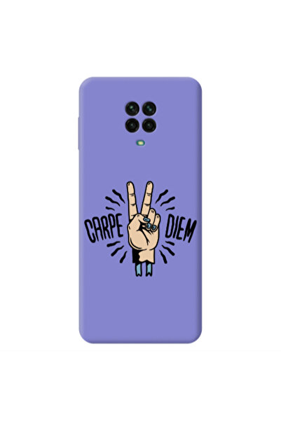 Other Xiaomi Redmi Note 9 Pro Carpe Two Diem Purple Colored Silicone TPU Θήκη
