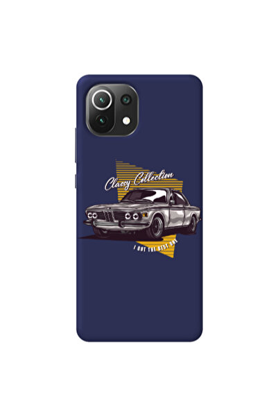 Other Xiaomi Mi 11 Lite Classy Collection Dark blue Colored Silicone TPU Θήκη