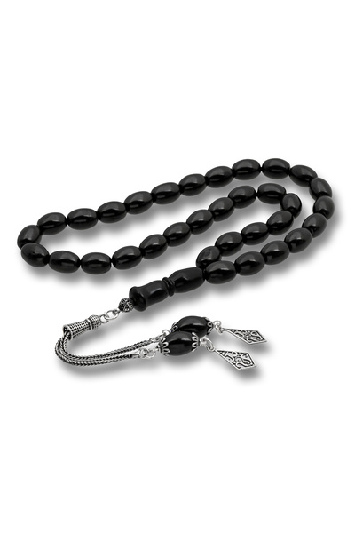 DMR Elegance 7.5 X 11 mm Russian Rosary with Silver Tassel