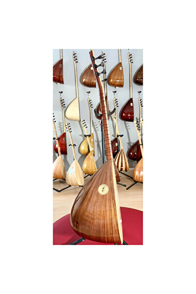 dost müzik Ceviz Kısa Sap Orta Kalite Bağlama