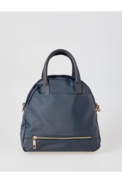 Jimmy Key Navy Blue Multi-Compartment Bag with Adjustable Strap