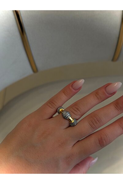 Generic Brand 3 Ball Stone Ring